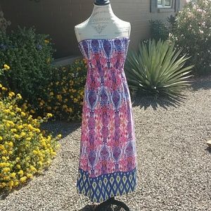 No Boundaries strapless sundress size 3 to 5